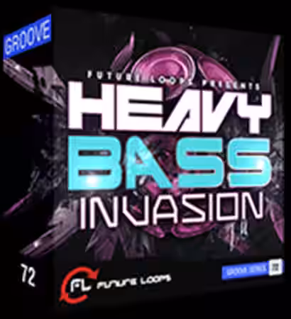 Future Loops Heavy Bass Invasion [WAV, MiDi, REX] - Sample Pack Artwork