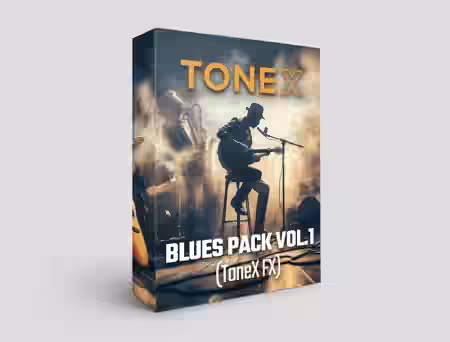 GalTone Studio ToneX Blues Pack Vol.1 (ToneX FX) - Sample Pack Artwork