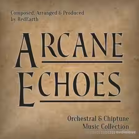 GameDev Market Arcane Echoes Orchestral & Chiptune Music Collection [WAV] - Sample Pack Artwork
