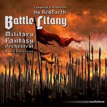 GameDev Market Battle Litany Military Fantasy Orchestral Music Collection [WAV, OGG] - Sample Pack Artwork