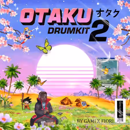 Gami X Fiori Otaku Drum Kit Vol.2 [WAV, Synth Presets] - Sample Pack Artwork