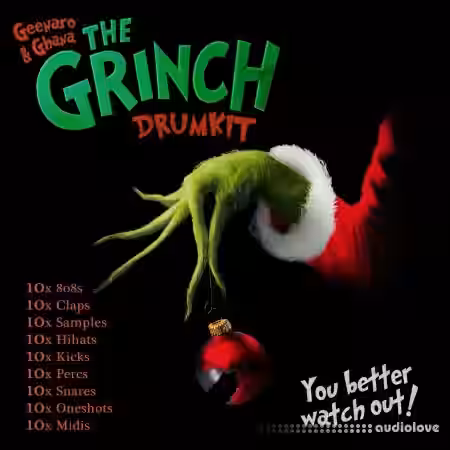 Geenaro & Ghana Beats Redmoon (Drum Kit) [WAV, MiDi] - Sample Pack Artwork