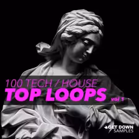 Get Down Samples 100 Tech House Top Loops Vol.1 [WAV] - Sample Pack Artwork