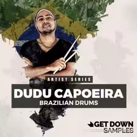 Get Down Samples Dudu Capoerira Brazilian Drums [WAV] - Sample Pack Artwork