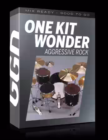 Getgood Drums One Kit Wonder Aggressive Rock v1.0.0 [KONTAKT] - Sample Pack Artwork