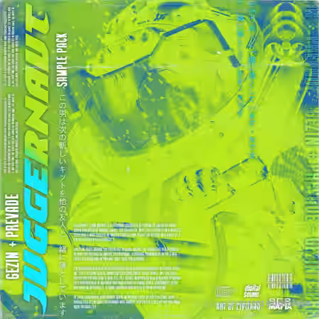 Gezin of 808 Mafia Juggernaut Sample Pack [WAV] - Sample Pack Artwork