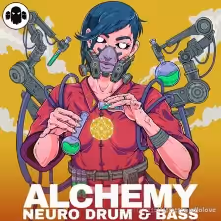 Ghost Syndicate ALCHEMY Neuro Drum and Bass [WAV, MiDi, Ableton Live] - Sample Pack Artwork