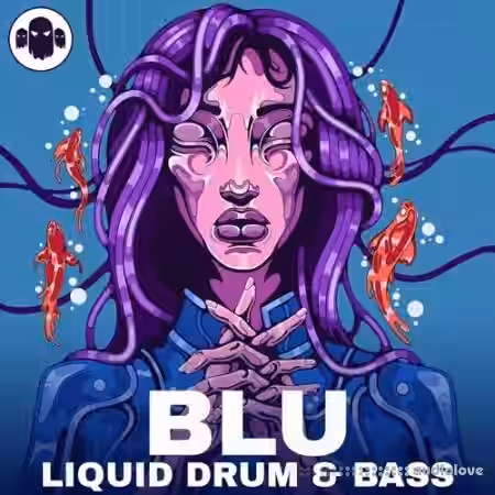 Ghost Syndicate Blu Liquid Drum and Bass Sample Pack [MiDi, WAV, Ableton Live] - Sample Pack Artwork