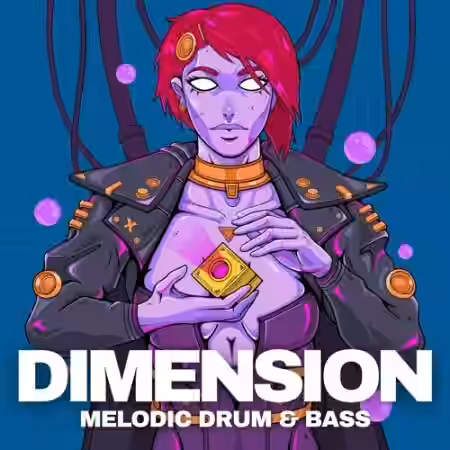 Ghost Syndicate Dimension Drum and Bass Sample Pack [WAV, MiDi, ALP] - Sample Pack Artwork