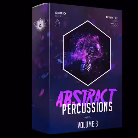 Ghosthack Abstract Percussions Volume 3 [WAV] - Sample Pack Artwork