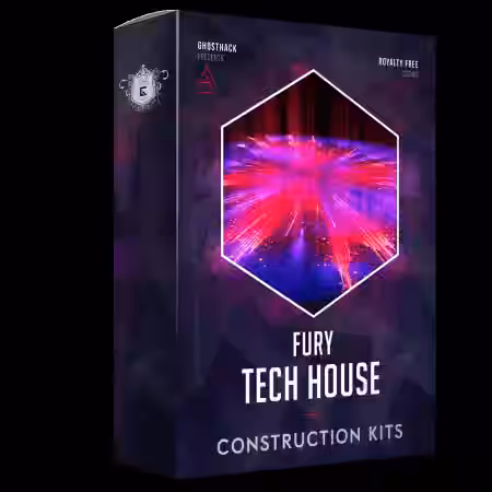 Ghosthack Fury Tech House Construction Kits [WAV, MiDi] - Sample Pack Artwork