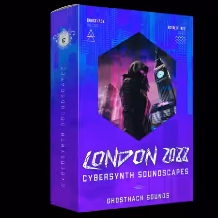 GhostHack London 2088 Cybersynth Soundscapes [WAV, MiDi] - Sample Pack Artwork