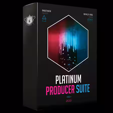 GhostHack Platinum Producer Bundle 2019 [WAV, MiDi, Synth Presets, TUTORiAL] - Sample Pack Artwork