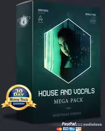 Ghosthack Sounds House And Vocals Mega Pack [WAV, MiDi, Synth Presets] - Sample Pack Artwork