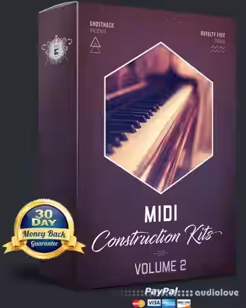 Ghosthack Sounds MIDI Construction Kits Volume 1-2 [MiDi] - Sample Pack Artwork