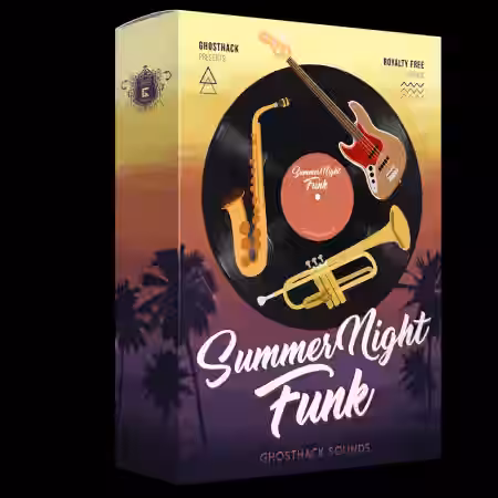 Ghosthack Summer Night Funk [WAV] - Sample Pack Artwork