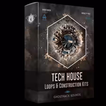 Ghosthack Tech House Loops and Construction Kits [WAV, MiDi, Synth Presets] - Sample Pack Artwork