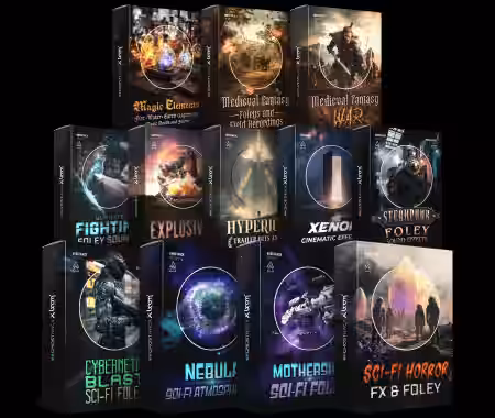 Ghosthack x Boom Library Sound FX and Foley Bundle [WAV] - Sample Pack Artwork