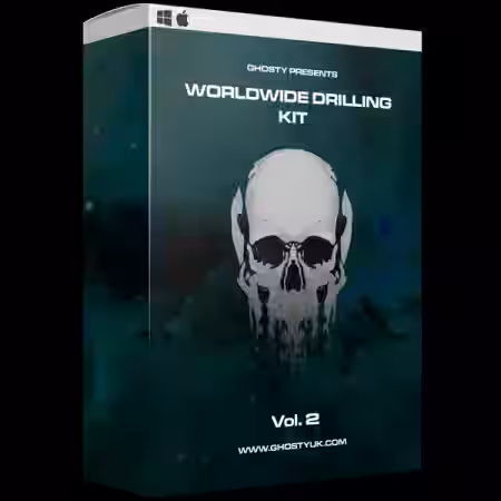 Ghosty World Wide Drilling Kit Vol.2 [WAV] - Sample Pack Artwork