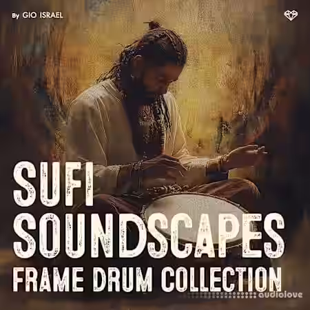 Gio Israel Sufi Soundscapes - Frame Drum Collection [WAV] - Sample Pack Artwork