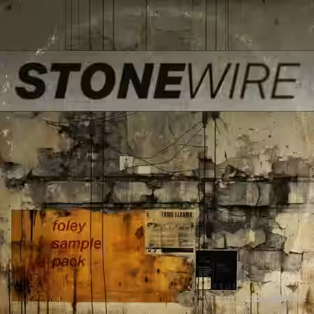 GLITCH MAGIC STONEWIRE Foley Sample Pack [WAV, Ableton Live] - Sample Pack Artwork