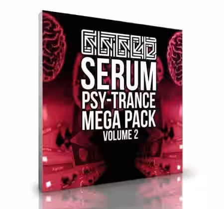 Glitch Serum Psy-Trance Mega-Pack Vol.2 [Synth Presets] - Sample Pack Artwork