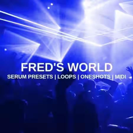 Glitchedtones Fred's World [WAV, MiDi, Synth Presets] - Sample Pack Artwork