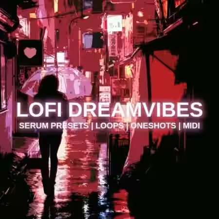 Glitchedtones LoFi Dreamvibes [WAV, MiDi, Synth Presets] - Sample Pack Artwork