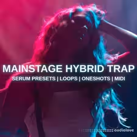 Glitchedtones Mainstage Hybrid Trap [WAV, MiDi, Synth Presets] - Sample Pack Artwork