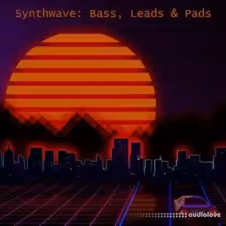 Glitchedtones Synthwave: Bass, Leads and Pads [WAV] - Sample Pack Artwork