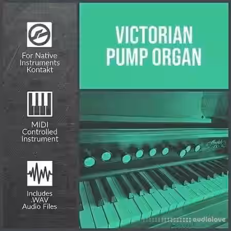 Glitchedtones Victorian Pump Organ [KONTAKT] - Sample Pack Artwork
