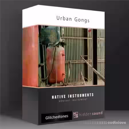 Glitchedtones x Hidden Sound Urban Gongs [KONTAKT] - Sample Pack Artwork