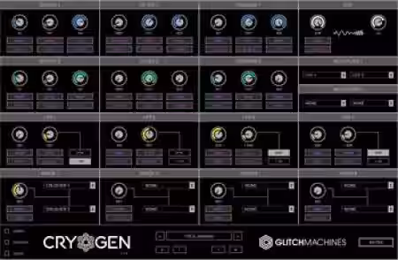 Glitchmachines Cryogen v1.6 [WiN, MacOSX] - Sample Pack Artwork