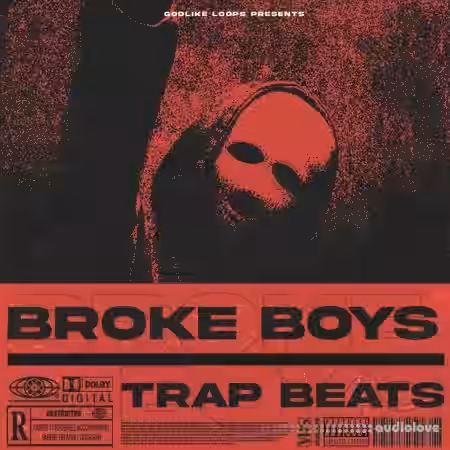 Godlike Loops Broke Boys Trap Beats [WAV, MiDi] - Sample Pack Artwork