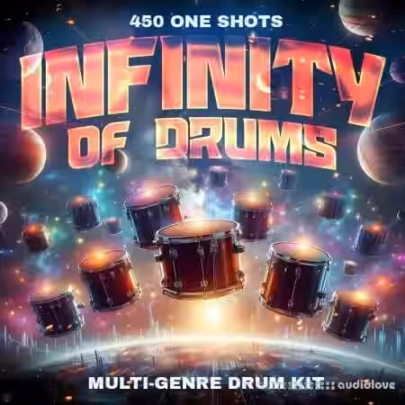 Godlike Loops Infinity Of Drums Multi-Genre Drum Kit (450+ One Shots) [WAV] - Sample Pack Artwork