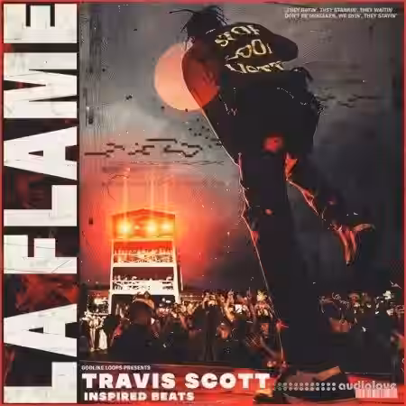 Godlike Loops La Flame: Travis Scott Type Beats [WAV, MiDi] - Sample Pack Artwork