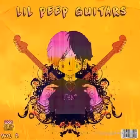 Godlike Loops Lil Peep Guitars Vol.2 [WAV] - Sample Pack Artwork