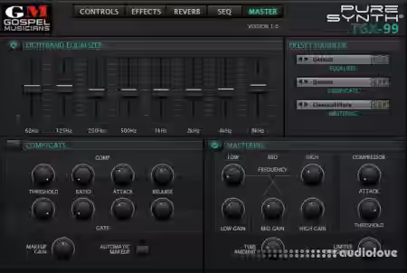 Gospel Musicians TGX-99 Yamaha SY99/TG77 [Falcon] - Sample Pack Artwork