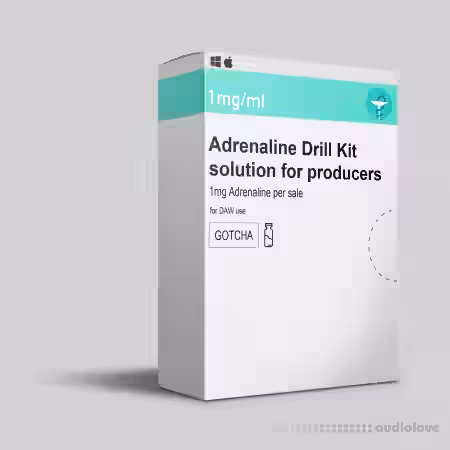 Gotcha Presents ADRENALINE Drill Drumkit [WAV, MiDi] - Sample Pack Artwork
