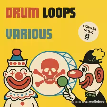 GowlerMusic Drum Loops Various Royalty Free Sample Pack #gm0120 [WAV] - Sample Pack Artwork