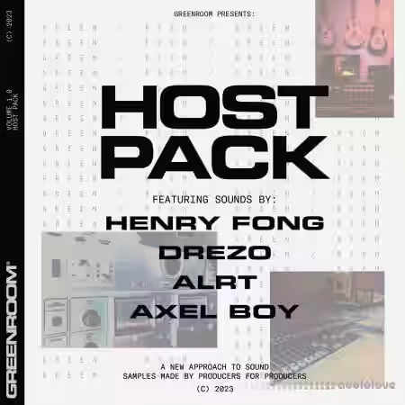 Greenroom Host Pack 1.0 [WAV] - Sample Pack Artwork