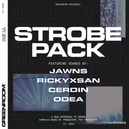 Greenroom.fm Strobe Sample Pack 2.0 Trap [WAV] - Sample Pack Artwork