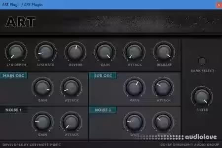 Greynote Music ART Plugin v1.0 [WiN, MacOSX] - Sample Pack Artwork