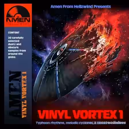 Grimey Gems Amen Vinyl Vortex 1 [WAV] - Sample Pack Artwork