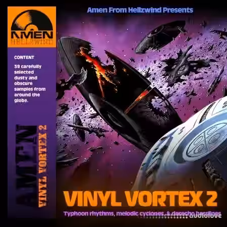 Grimey Gems Amen Vinyl Vortex 2 [WAV] - Sample Pack Artwork
