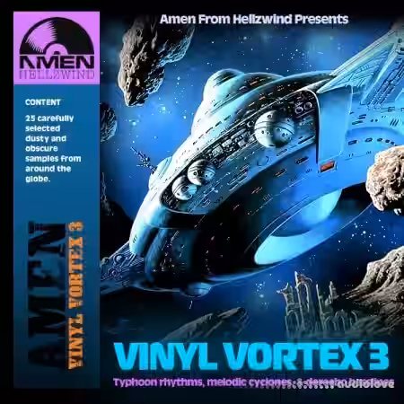 Grimey Gems Amen Vinyl Vortex 3 [WAV] - Sample Pack Artwork