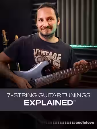 Groove3 7-String Guitar Tunings Explained [TUTORiAL] - Sample Pack Artwork