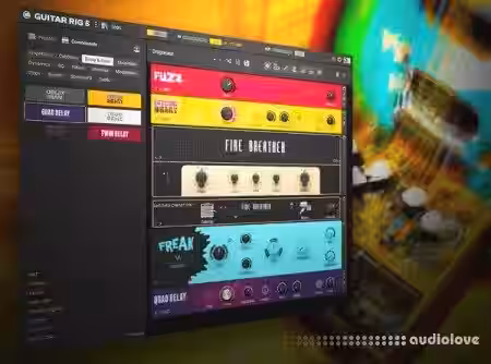Groove3 Creative Effects Processing with GUITAR RIG [TUTORiAL] - Sample Pack Artwork