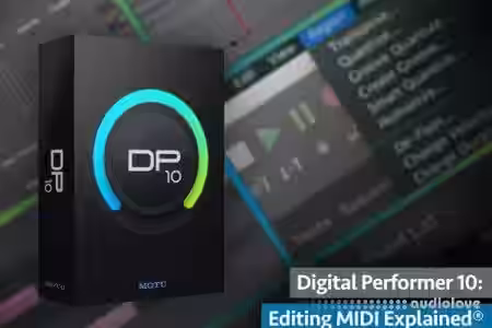 Groove3 Digital Performer 10 Editing MIDI Explained [TUTORiAL] - Sample Pack Artwork