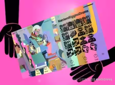 Groove3 KARRIEM RIGGINS DRUMS Explained [TUTORiAL] - Sample Pack Artwork